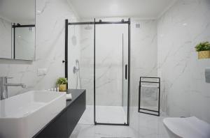 Kúpeľňa v ubytovaní Warsaw Premium Apartments Old Town