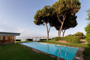 The swimming pool at or close to Catalunya Casas Seafront bliss for 16 people 40km to Barcelona!