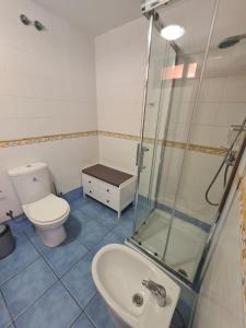 Koupelna v ubytování Recidence Parayso 1