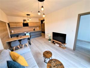 Posezení v ubytování Apartmán Bešeň 305