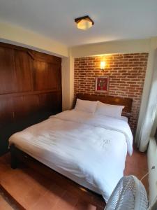 Studio Apartment at UNESCO Heritage Site客房内的一张或多张床位