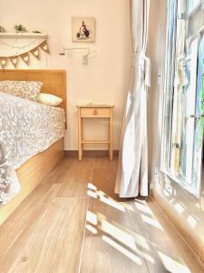 Posteľ alebo postele v izbe v ubytovaní Apartamento Empedrada