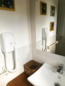 Koupelna v ubytování B&B Limone