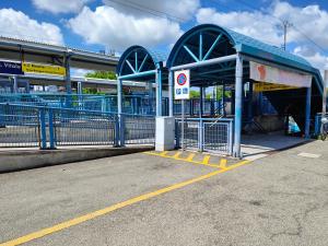 a bus stop at a bus station at Sisters Home in Bologna