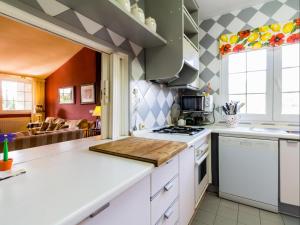 Kuchnia lub aneks kuchenny w obiekcie Casa El Rosal Blanco