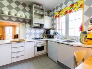 Kuchnia lub aneks kuchenny w obiekcie Casa El Rosal Blanco