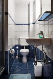 House Pljesevica tesisinde bir banyo