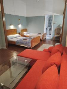 Postel nebo postele na pokoji v ubytování Miranta Hotel - Apartments & Studios