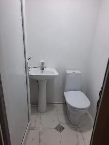 Bathroom sa Tiny House Kazbegi