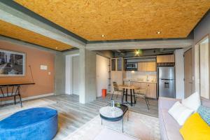 Industrial 1BR In Chapinero休息區