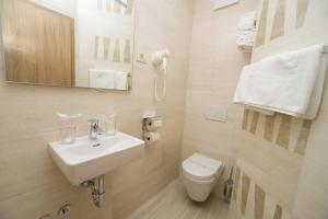 Koupelna v ubytování Hotel Biokovo