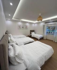 Ein Bett oder Betten in einem Zimmer der Unterkunft Luxury Farm Stay 50