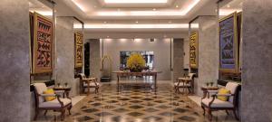 Posezení v ubytování Kubitschek Plaza Hotel