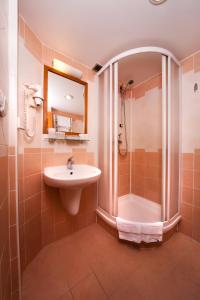 Koupelna v ubytování Hotel Residence Select