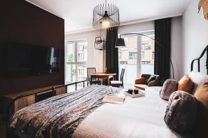 Postel nebo postele na pokoji v ubytování Pure Rental Apartments Inżynierska
