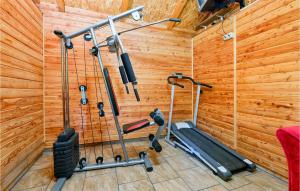 Fitness centrum a/nebo fitness zařízení v ubytování Amazing Home In Ivanska With Kitchen