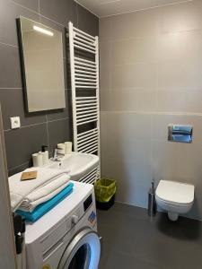 Bilik mandi di Apartmán v LakeParku