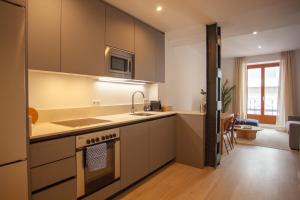 Dapur atau dapur kecil di Apartment in Chamberi