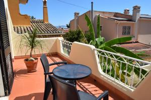 A balcony or terrace at Family House