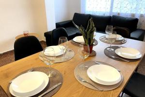 A seating area at Citadella Apartment