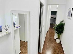 A kitchen or kitchenette at Citadella Apartment