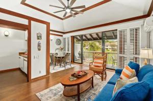 Istumisnurk majutusasutuses Kiahuna Plantation Unit 42, Air Conditioning, 2 Minute Walk to Beach