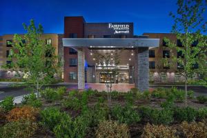 a rendering of the front of a building at Fairfield Inn & Suites by Marriott Nashville Hendersonville in Hendersonville
