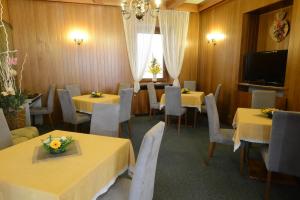 En restaurang eller annat matställe på Hotel Vittoria