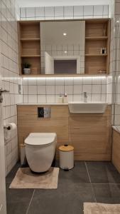 Koupelna v ubytování Luxury Apartment Birmingham