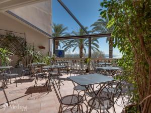 Балкон или терраса в Hotel Medusa