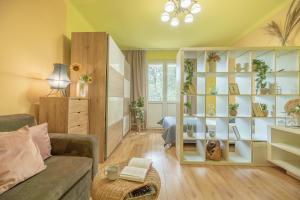 Część wypoczynkowa w obiekcie Apartament Premium Salt