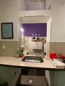 Una cocina o kitchenette en Residencia estudiantes Recoleta