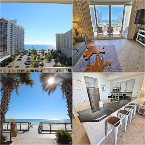 デスティンにあるAriel Dunes 605 Seascape Resort Scenic 98 Florida Beach Rentals 6th Floor Gulf Viewsの椰子の木のあるホテルの写真集