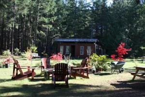 Zahrada ubytování Cedar Song B&B