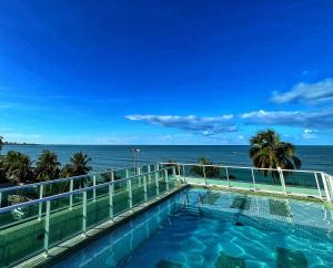 Πισίνα στο ή κοντά στο Flat beira mar João Pessoa +10 φωτογραφίες