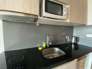 Kuchyň nebo kuchyňský kout v ubytování Laguna Beach Resort 2 Loft