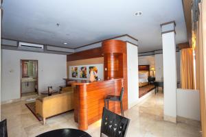 Posezení v ubytování Hotel Savoy Homann