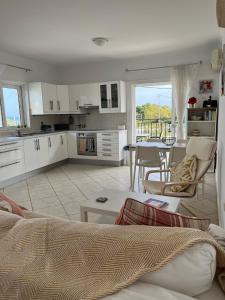 Kuchyň nebo kuchyňský kout v ubytování Dina Apartment