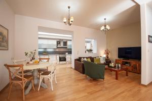 Køkken eller tekøkken på Cactus Residence Chania