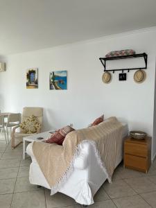 Postel nebo postele na pokoji v ubytování Dina Apartment