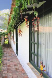 Κήπος έξω από το Casa San Nicolas