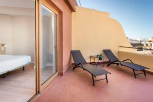 Balkón nebo terasa v ubytování Hotel Andalucía