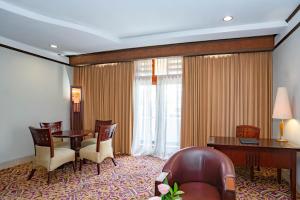 Posezení v ubytování Hotel Savoy Homann