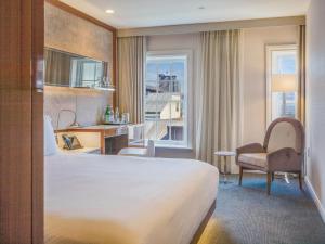 Postel nebo postele na pokoji v ubytování 33 Hotel, New York City, Seaport