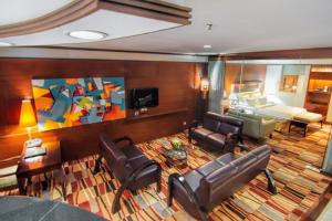 Posezení v ubytování Hotel Savoy Homann