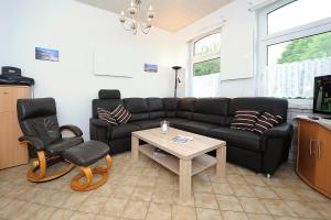 Posezení v ubytování NEU! Ferienhaus Nordseewind