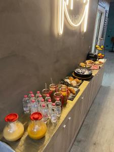 酒店内部或周边提供的食物