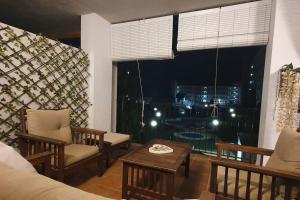 Posedenie v ubytovaní Ideal Apartamento Manilva Playa
