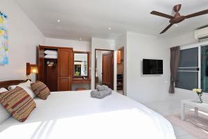 Televisyen dan/atau pusat hiburan di WoLin Lemon Resort