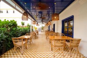 Restaurace v ubytování BloomSuites l Calangute